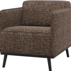 Woood Statement Fauteuil Met Arm Bruin Melange