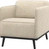 Woood Statement Fauteuil Met Arm Beige Melange