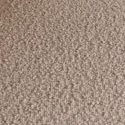 Woood Statement hocker bouclé beige