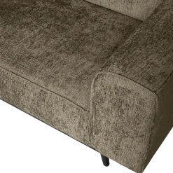 Woood Statement hoekbank links structure velvet bonsai