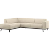 Woood Statement Hoekbank Links Beige Melange