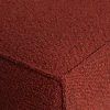 Woood Statement hoekbank rechts bouclé chestnut