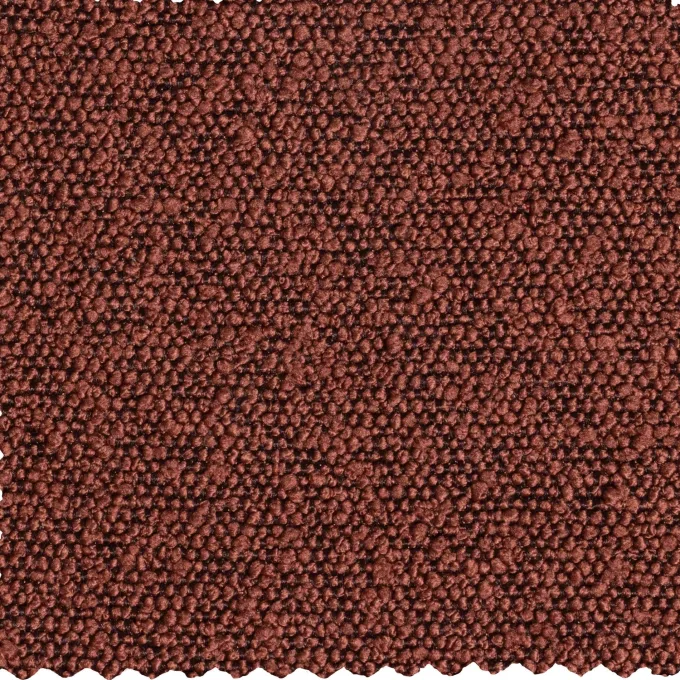 Woood Statement hoekbank rechts bouclé chestnut