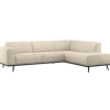 Woood Statement Hoekbank Rechts Beige Melange