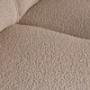Woood Statement xl 4-zits bank 372 cm bouclé beige