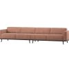 Woood Statement Xl 4-Zits Bank 372 Cm Terra Melange