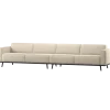 Woood Statement Xl 4-Zits Bank 372 Cm Beige Melange