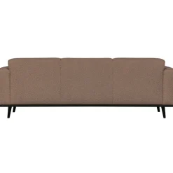 Woood Statement 3-zits bank 230 cm bouclé nougat
