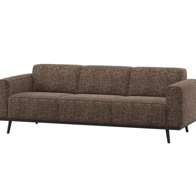Woood Statement 3-Zits Bank 230 Cm Bruin Melange