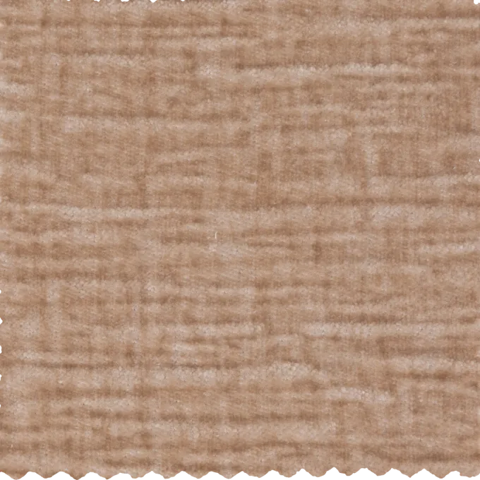 Woood Statement 3-Zits Bank 230 Cm Chenille Velvet Naturel