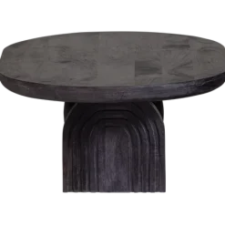 Woood Steppe Salontafel Mango Hout Zwart