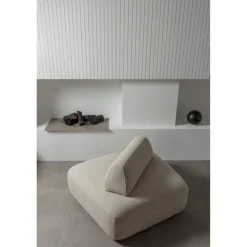 Woood Sterck fauteuil met verplaatsbare rugleuning naturel