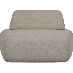 Woood Sterck fauteuil met verplaatsbare rugleuning naturel