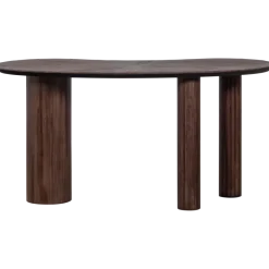 Woood Sun organische sidetable/bureau recycled teak bruin