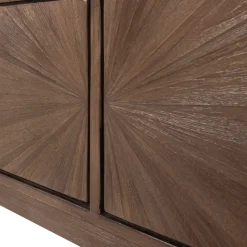 Woood Sun tv meubel met open vak recycled teak bruin