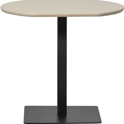Woood Tablo bistro tafel eindstuk vingerlas 80x74cm dakargrau [fsc]