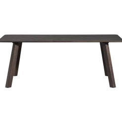 Woood Tablo eettafel afgerond vingerlas 200x90cm mystic brown [fsc]