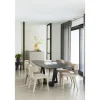 Woood Tablo eettafel deens ovaal dl 220x100cm mystic brown [fsc]