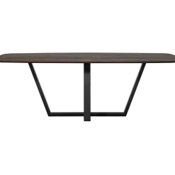 Woood Tablo eettafel deens ovaal dl 220x100cm mystic brown [fsc]