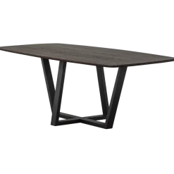 Woood Tablo eettafel deens ovaal dl 220x100cm mystic brown [fsc]
