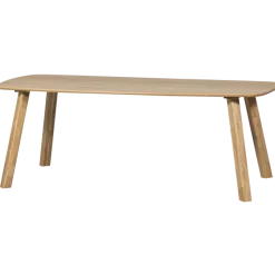 Woood Tablo eettafel deens ovaal dl 180x100cm transparant [fsc]