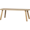 Woood Tablo eettafel deens ovaal dl 220x100cm transparant [fsc]