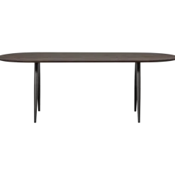 Woood Tablo eettafel ovaal vingerlas 220x90cm mystic brown [fsc]