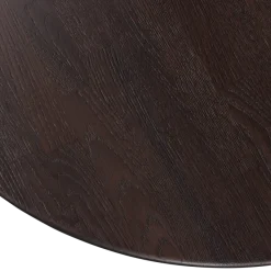 Woood Tablo eettafel rond vingerlas Ø120cm mystic brown [fsc]