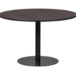 Woood Tablo eettafel rond vingerlas Ø120cm mystic brown [fsc]