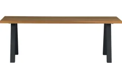 Woood Tablo Outdoor Eettafel Naturel Met A-poot Metaal [fsc]