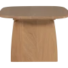 Woood Tablo salontafel 60 cm eiken transparant [fsc]