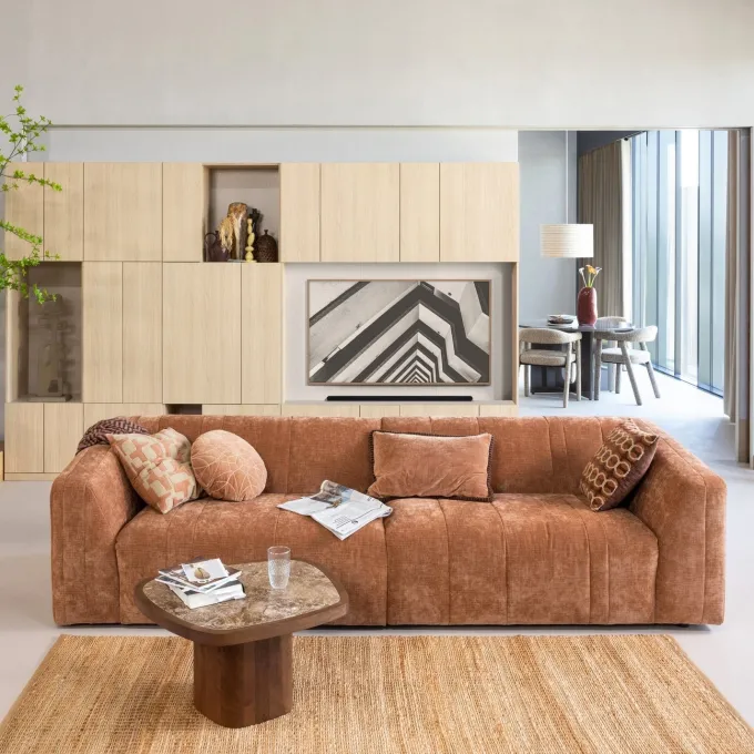 Woood Tepas Vloerkleed 170x240 Cm Jute Naturel