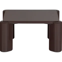 Woood Tiven Salontafel Hout Hoogglans Donkerbruin [fsc]