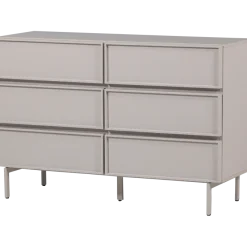 Woood Tours Ladekast 6 Lades Melamine/Mdf Zand