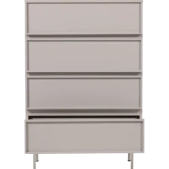 Woood Tours Ladekast 4 Lades Melamine/Mdf Zand