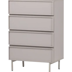 Woood Tours Ladekast 4 Lades Melamine/Mdf Zand