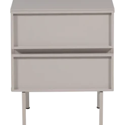 Woood Tours Ladekast/Nachtkastje 2 Lades Melamine/Mdf Zand