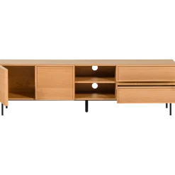 Woood Tours Tv Meubel 180 Cm Melamine/Mdf Naturel