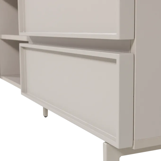 Woood Tours Tv Meubel 180 Cm Melamine/Mdf Zand