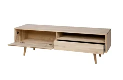 Woood Tygo Tv Meubel 150 Eiken Met Retro Poten [fsc]