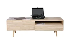 Woood Tygo Tv Meubel 150 Eiken Met Retro Poten [fsc]
