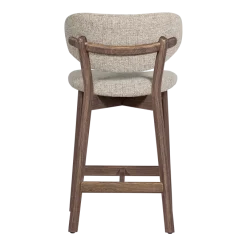 Woood Udar Barstoel Naturel Met Houten Frame Bruin [fsc]