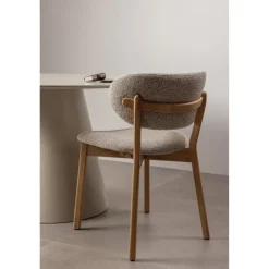 Woood Udar eetkamerstoel met houten frame naturel