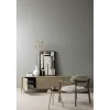 Woood Udar fauteuil met houten frame donkerbruin