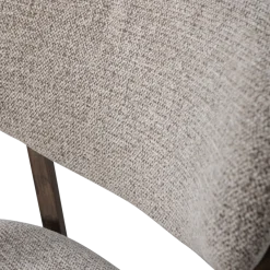 Woood Udar fauteuil met houten frame donkerbruin
