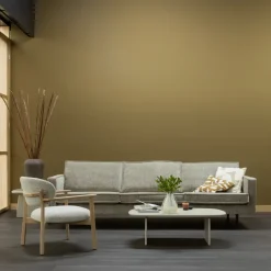Woood Udar fauteuil met houten frame naturel