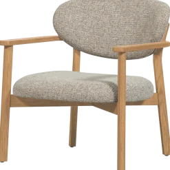 Woood Udar fauteuil met houten frame naturel