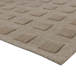 Woood Veya Vloerkleed 170x240 Cm Wol/Katoen Zand