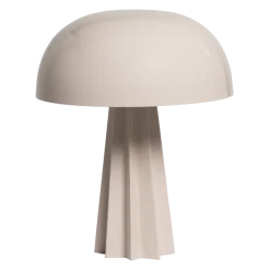 Woood Virel Tafellamp Metaal Hoogglans Lichtgrijs