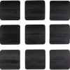 Woood Wanddeco Nami metaal nikkel - set van 9